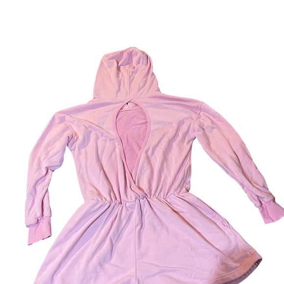 Free People Pink Open-Back Romper - Picture 4 of 6